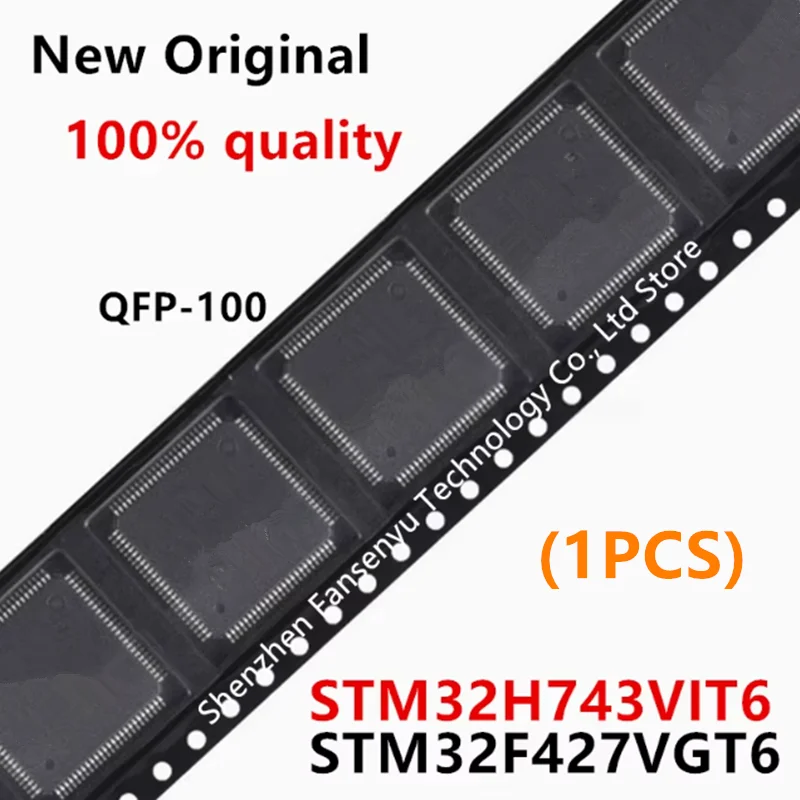 

(1piece)100% New STM32H743VIT6 STM32F427VGT6 STM32H743 VIT6 STM32F427 VGT6 QFP-100 Chipset