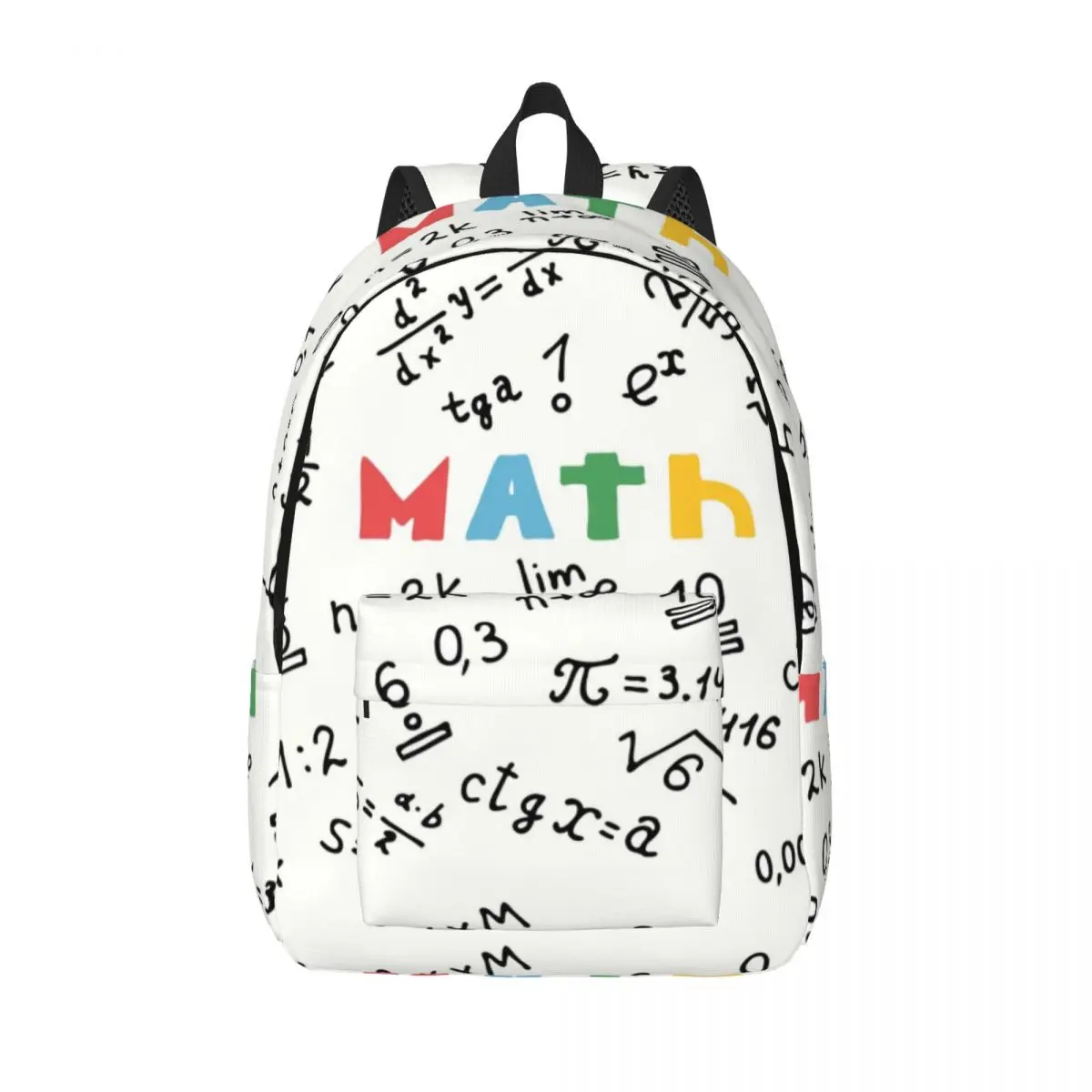 

Math Equations Backpack for Boy Girl Kids Student School Bookbag Daypack Preschool Kindergarten Bag with Pocket