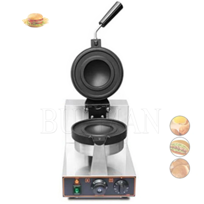 Eiscreme Waffel UFO Burger Maker Hamburg Gelato Panini Pressmaschine Sandwich Press Maker mit Logo UFO