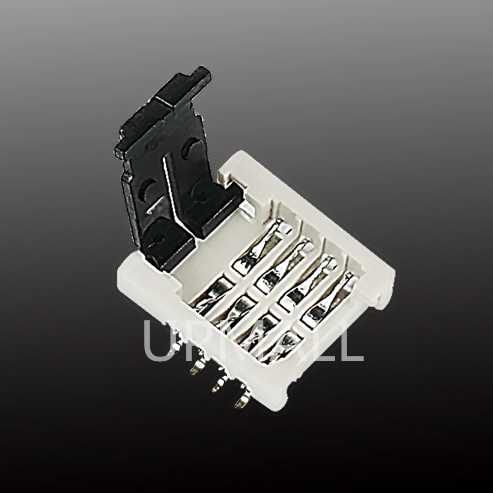 QFN8 /WSON8/MLF8/MLP8/DFN8 TO DIP8 universal two-in-one socket/adapter for both 6*5MM and 8*6MM chips SMT BIOS flash socket