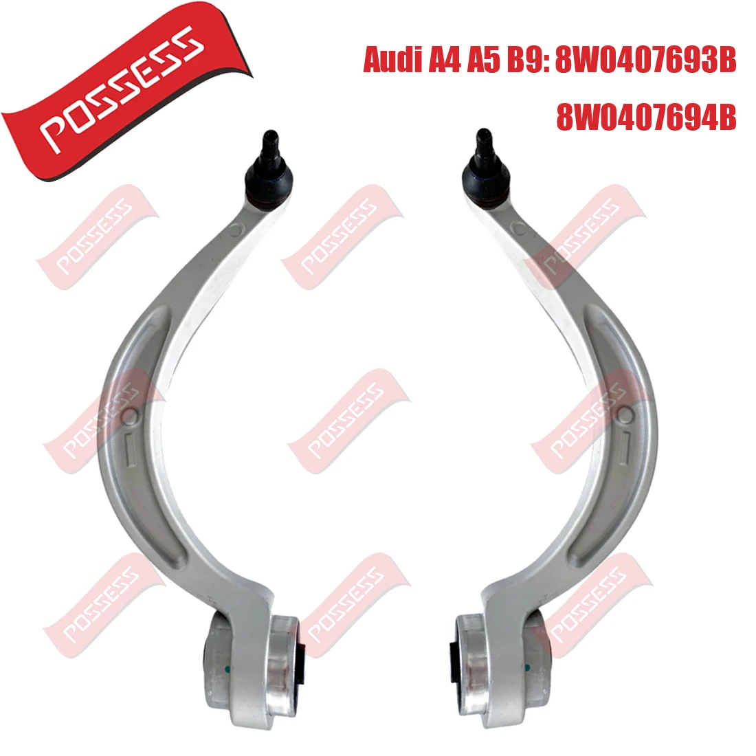 16 Pieces Front Suspension Control Arm Ball Joint Stabilizer Link Tie Rod End Kits For Audi A4 B9 8W2 8WH 8W5 A5 F53 F57 F5A