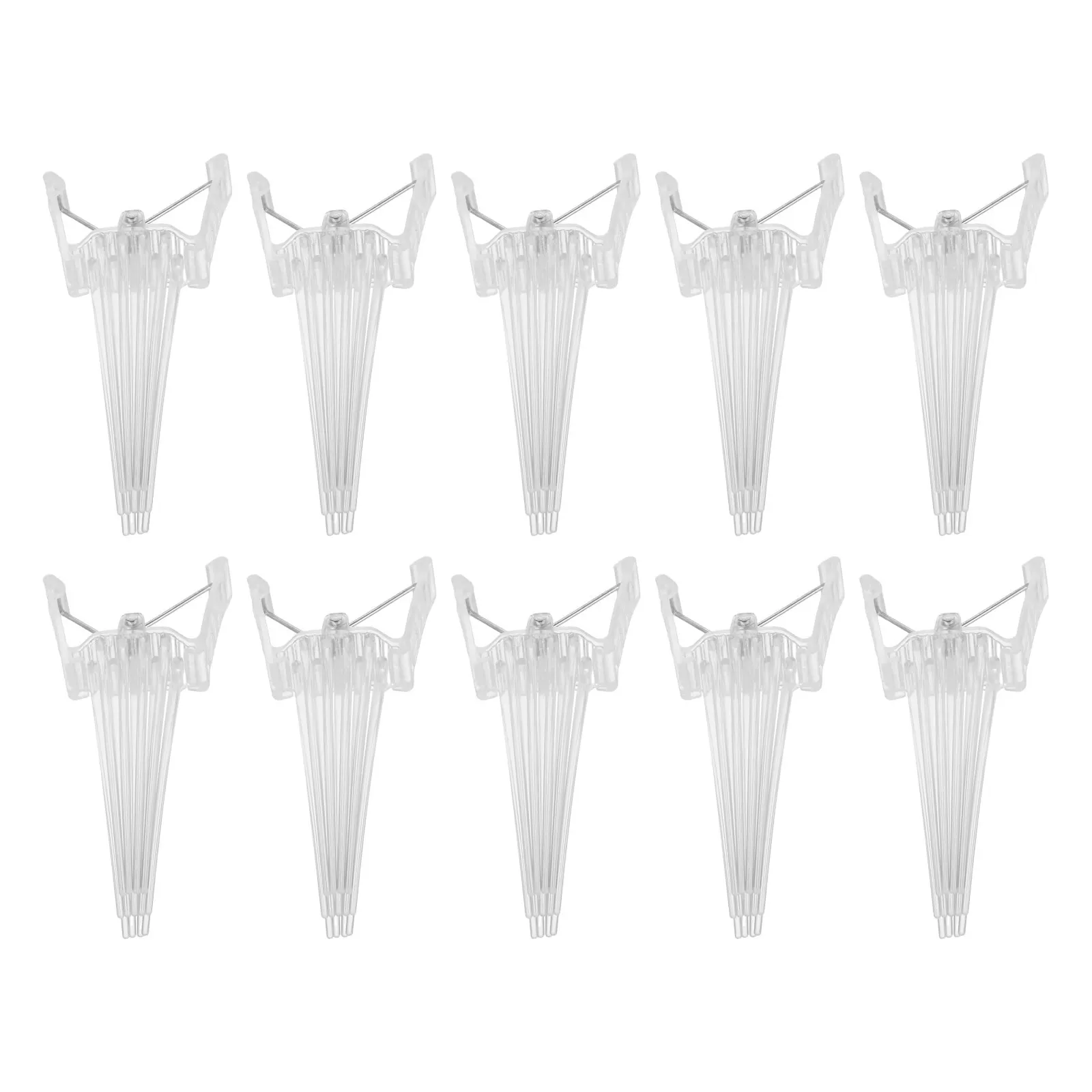 

Набор из 10 заколок для прикорневого объема волос для женщин - Заколки для укладки челки, придания объема, портативные, легкие