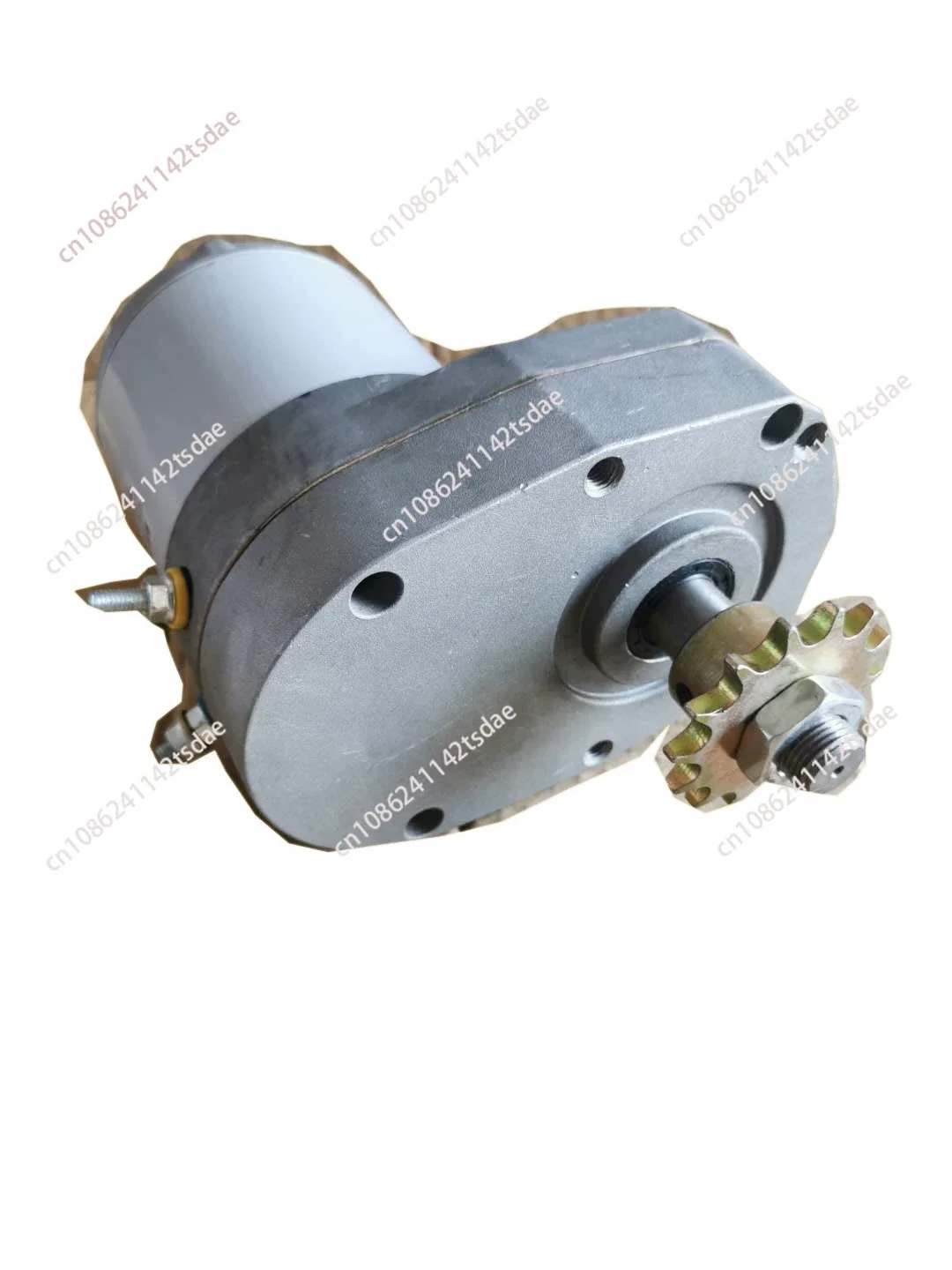 

12V 24V 600W 60RPM 400kg High-power Multi-purpose DC Motor for Dual Fertilizer Box DC Permanent Magnet Motor 428 530