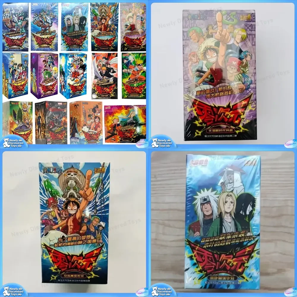 Paquete de Cartas Coleccionables de Anime KAYOU Naruto, Saint Seiya, One Piece, Dragon Ball, Marvel, Grim Reaper, Juguete para Niños