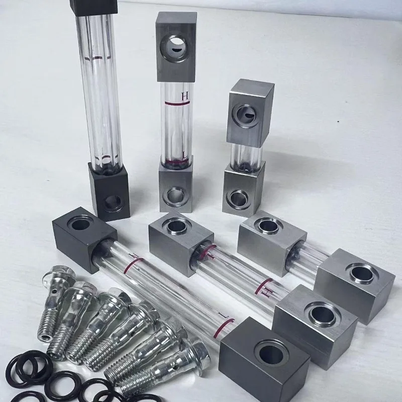 Screw air compressor universal high temperature and high pressure oil standard oil level mirror center distance 60/80/85100/140
