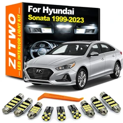 ZITWO LED Interior Dome Reading Trunk Map Light Kit For Hyundai Sonata 1999- 2016 2017 2018 2019 2020 2021 2022 2023 LED Bulbs