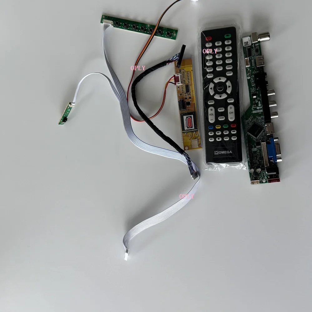 

TV Controller driver board kit for LTD121EXEN LTN121W1 12.1" 1280X800 VGA HDMI-compatible USB RF LCD panel AV screen monitor DIY