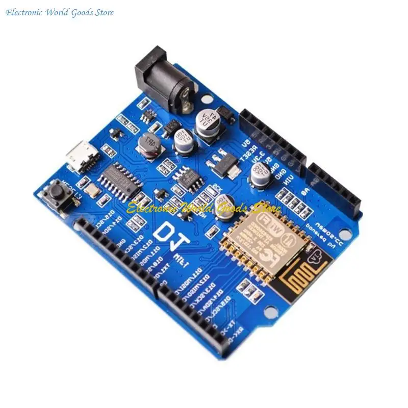 

A3PD WeMos WiFi Development Board Compatible WiFi Wireless Shield for ESP8266 Support OTA Wireless Uploading for Nodemcu
