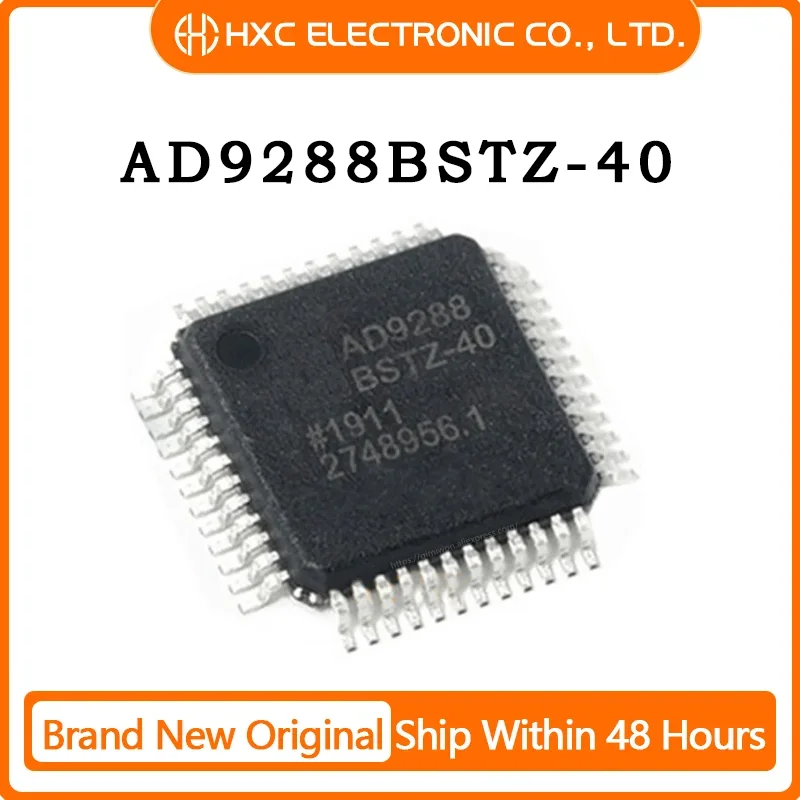 1PCS/5PCS/10PCS/50PCS AD9288BSTZ-40 IC ADC 8BIT PIPELINED 48LQFP Brand New Original IC Chip