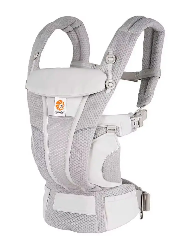 Egobaby Omini der 360 ​ ​   Atmungsaktive Babytrage aus Netzstoff mit Rundum-Belüftung. Entwickelt für Säuglinge bis Kleinkinder. Mit Lendenwirbelstütze.