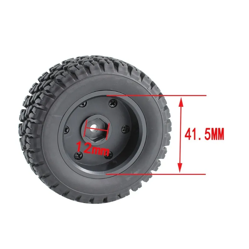 AS96-4 Stück RC Auto 82mm Offroad-Reifen für SCY 16103 16103PRO 16106 16106PRO 1/16 RC Auto Zubehör