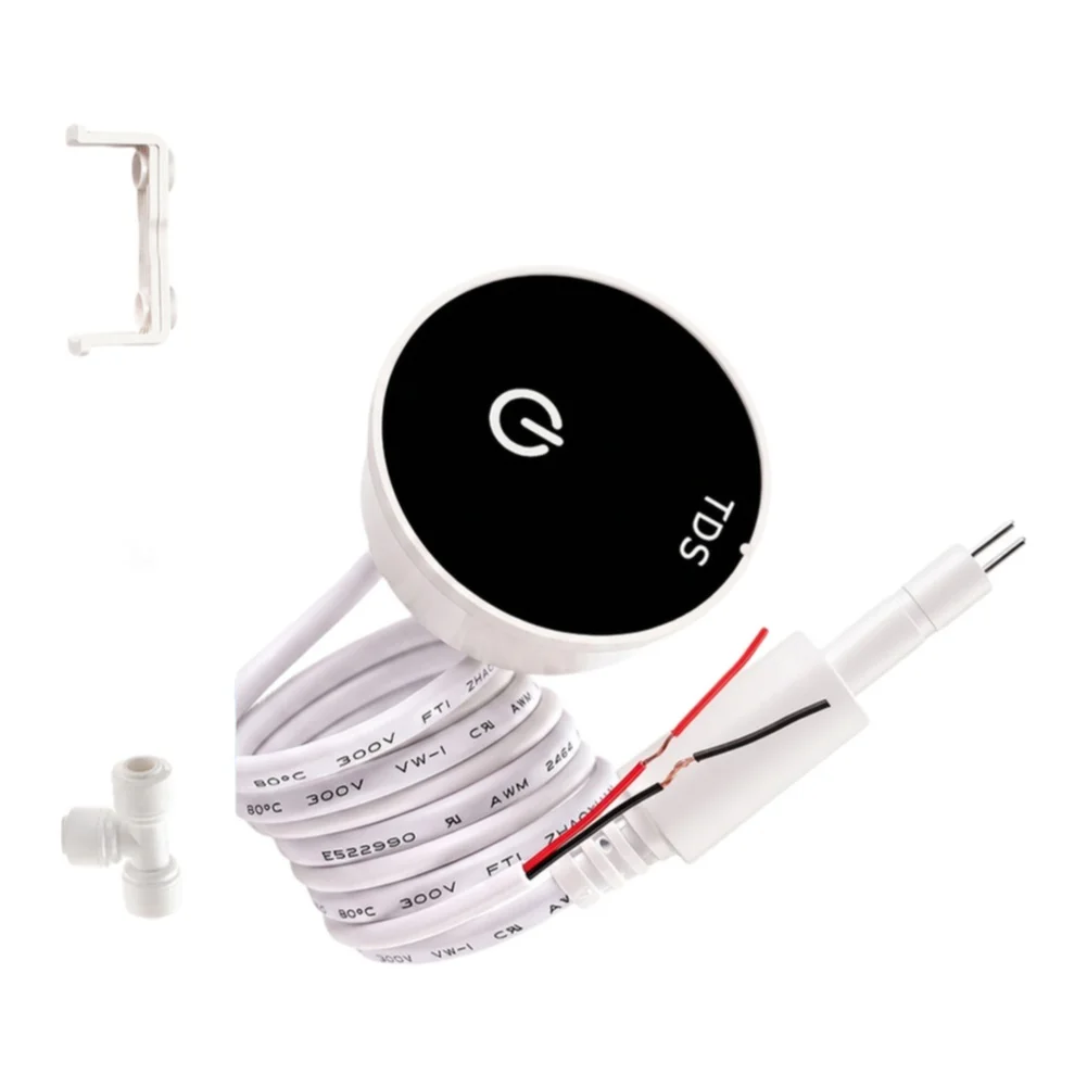 Digital Meter 0-999ppm Touchscreen Water Quality Tester Panel Mount For Aquarium Water Purification System Monitor Tool