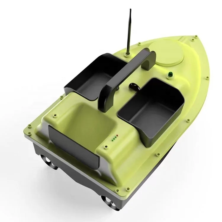 2022 New Long Distance Remote Control Bait Boat With Three Warehouse For Finding Fish