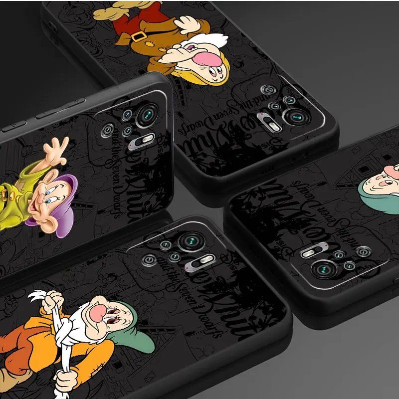 Snow White And Seven Dwarfs phone Cases for Xiaomi Redmi Note 9 13 case 11S 13C 10 5G 12 Pro 12S 12C 7 fundas Antiscratch cover