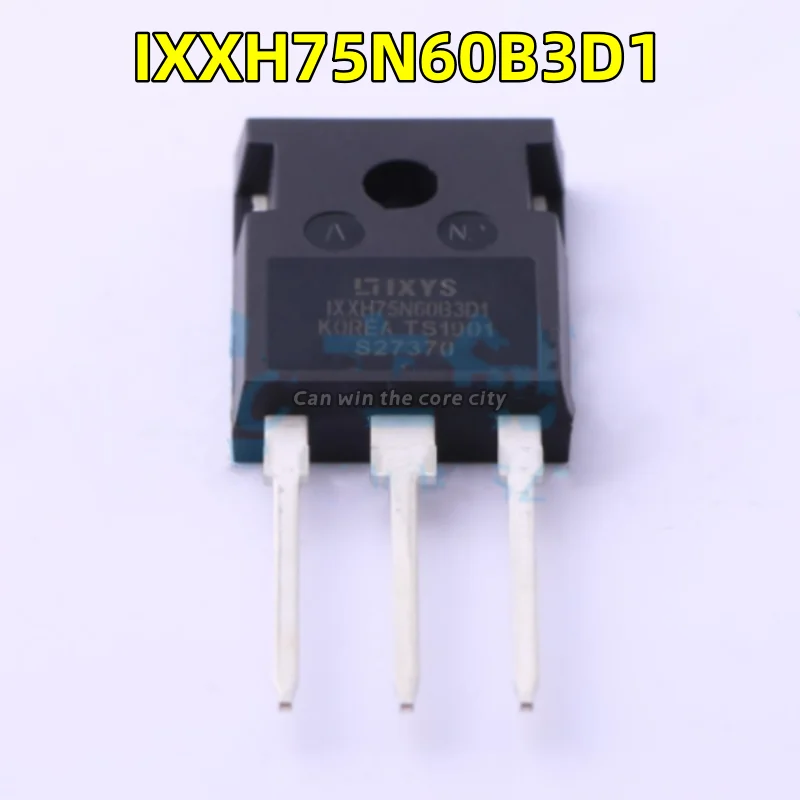 

1-100 PCS/LOT Brand New IXXH75N60B3D1 package: TO-247-3 The IGBT tube/module 160A, original and available in stock