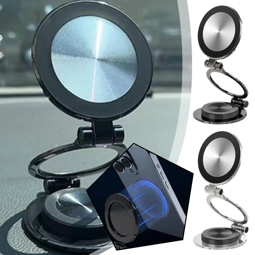 

Universal Car Holder Vacuum Suction Magnetic Suction Cup Suction Universal Car Navigation Holder Holder Car Phone M5R4