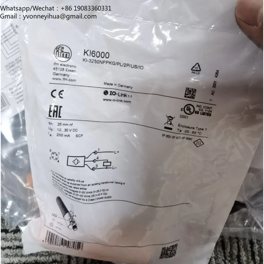 Capacitive Proximity Switch KI6000 Level Sensor