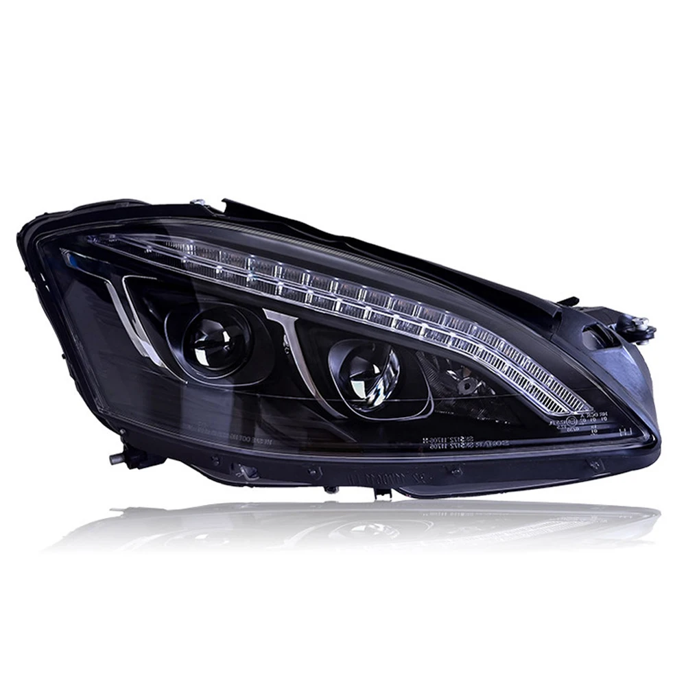 Car Lights for Benz W221 LED Headlight 2006-2009 S300 S350 S500 S600 Head Lamp Drl Projector Lens Automotive Accessories