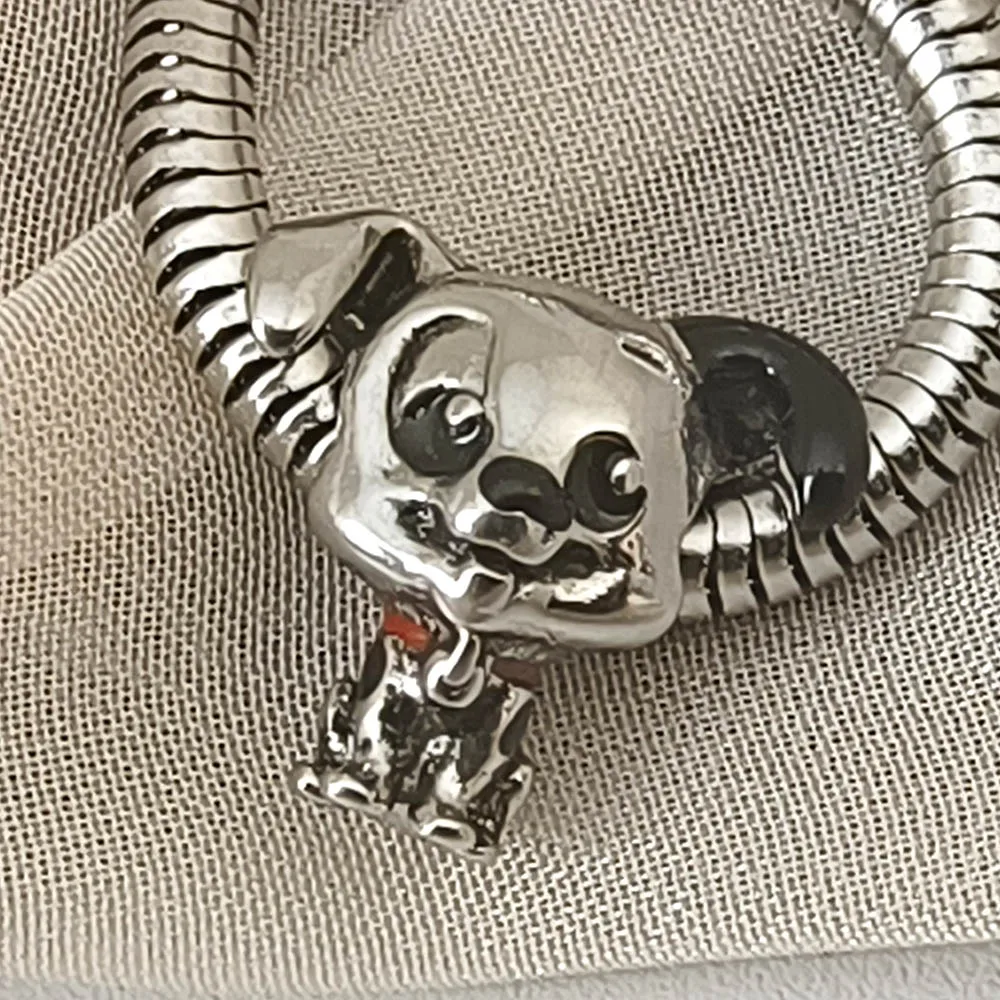 3pcs/lot Stainless Steel Pandoraer Charms Rust-Proof No Allergies Non Fading Hand Making Pendant Charms Jewelry For Bracelet
