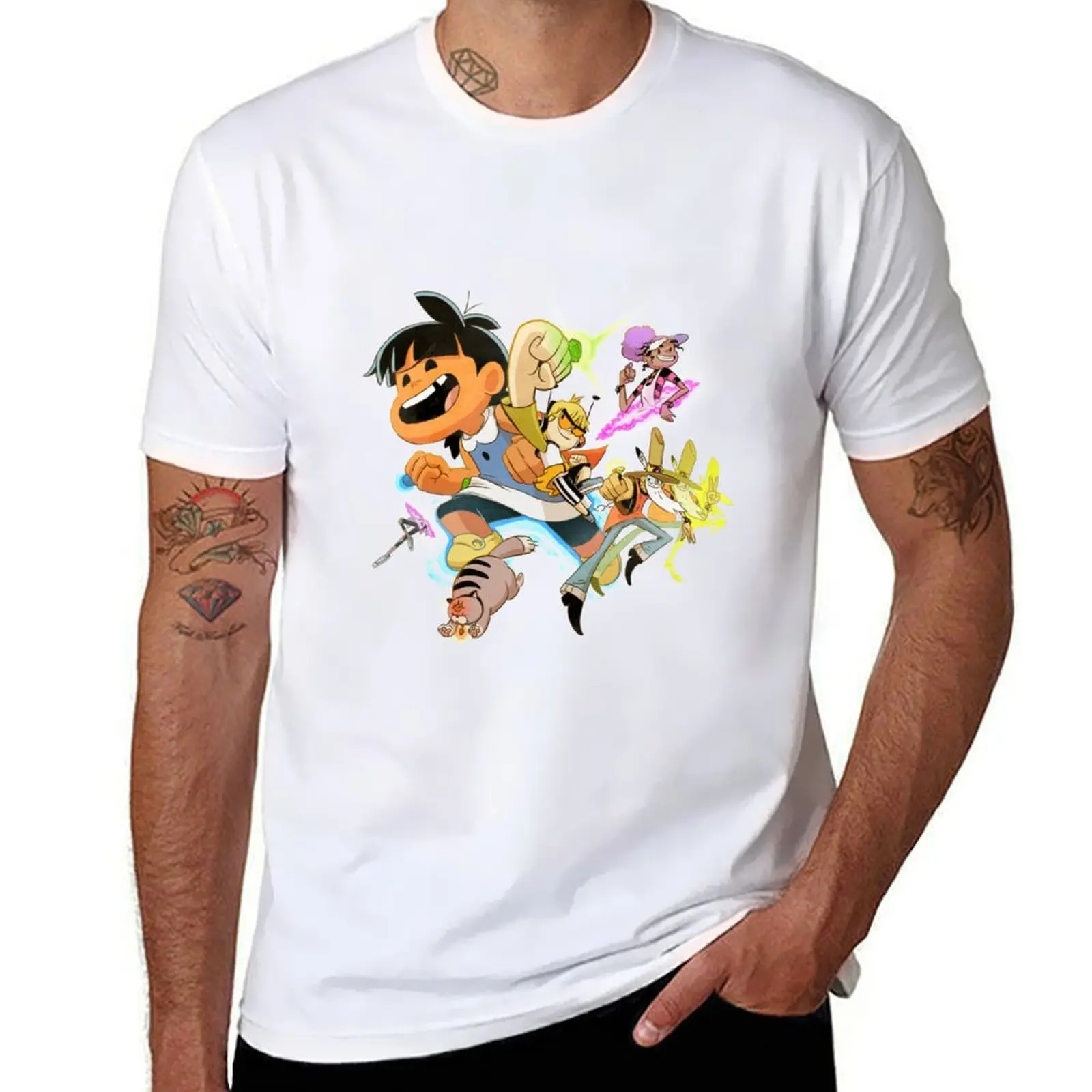 

Cosmic heroes T-Shirt Fashion Simple Casual Tee Shirt