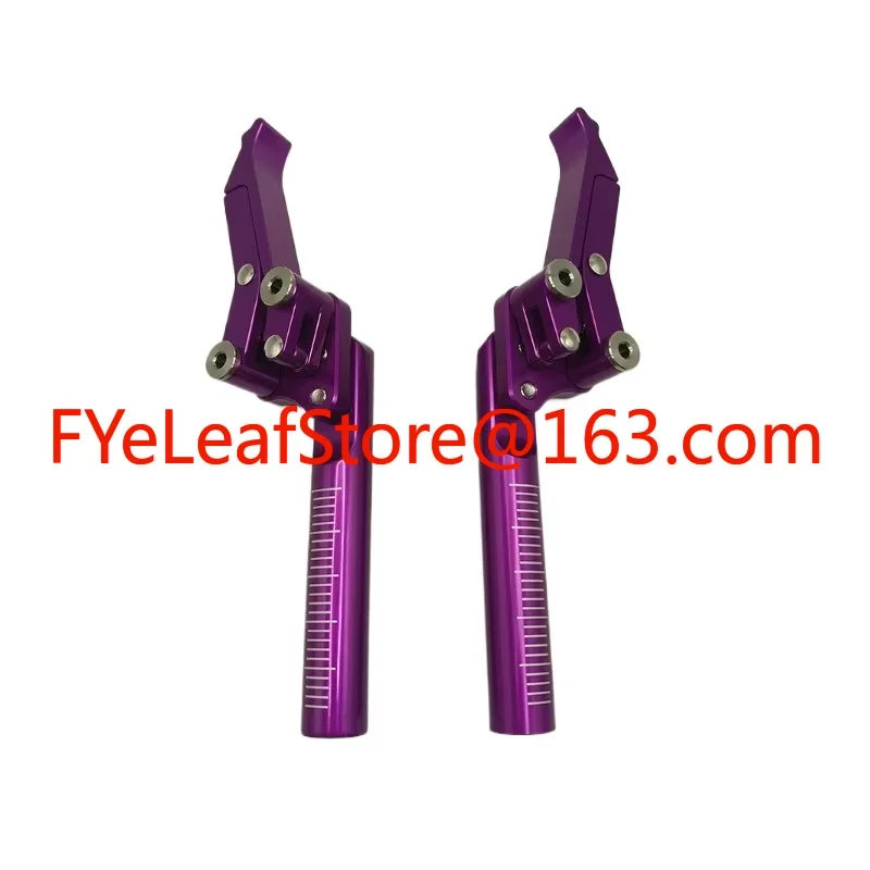 New rehabilitation treatment supplies accessories1 pair of sports wheelchair brakes 100% aluminum alloy accessories