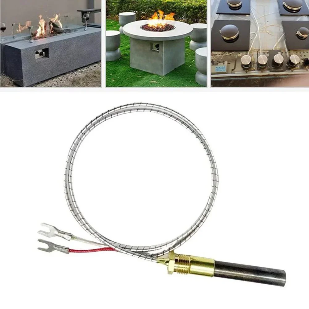

Easy to Read Temperature Display Gas Fireplace Heater Temperature Sensor Thermopile Generator Thermocouple