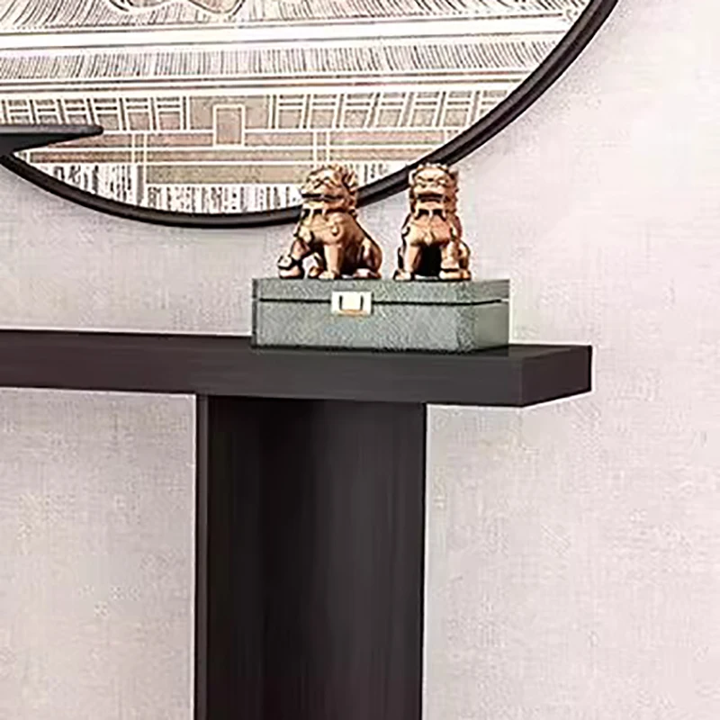 Chinese Classic Console Tables Rustic Unique Thin Modern Console Tables Wabi Sabi Design Console Meuble Furniture Living Room