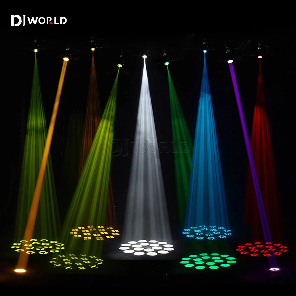 Imagem -05 - Mini Led Beam Moving Head Light Rgbw Spot Wash Controlador Dmx Super Brilhante dj Discoteca Clube Noturno Luz de Palco 120w