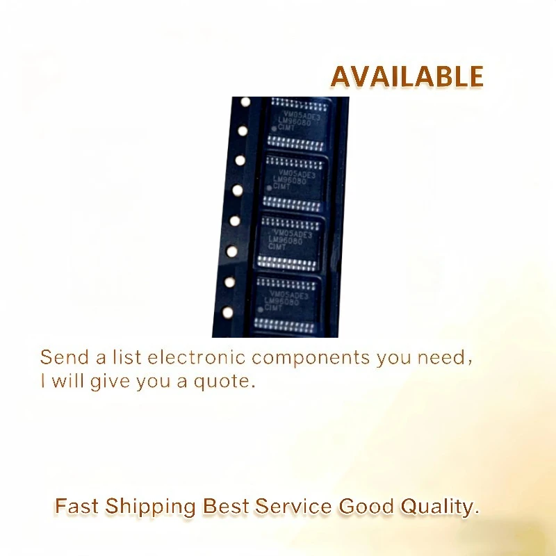 5pcs/Lot Original LM96080CIMT package TSSOP-24 LM96080 Monitoring Circuit IC Chip