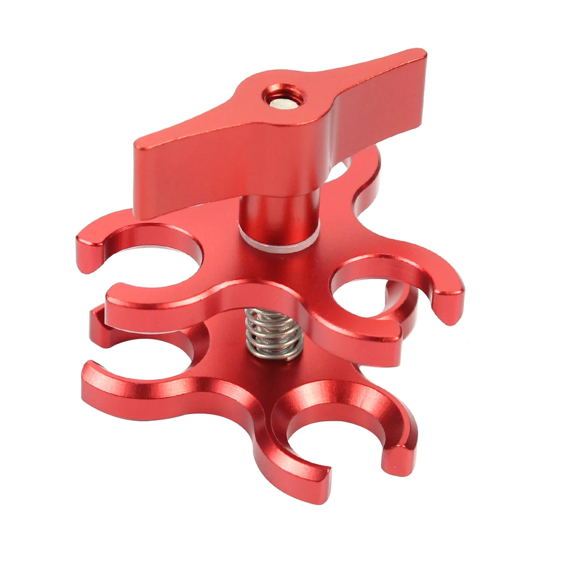 Einstellbare Dual Griff Tablett Stabilisator Halterung für GoPro Canon Sony Fuji SLR Kamera Unterwasser Tauchen Gehäuse Halter Licht Stehen – Detail 23