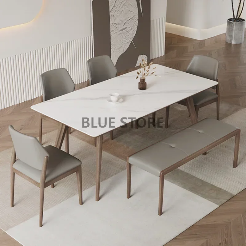 Nordic Camping Dining Table Luxury Modern Outside Nail Center Hallway Dining Table High Apartment Mesas De Jantar Home Furniture