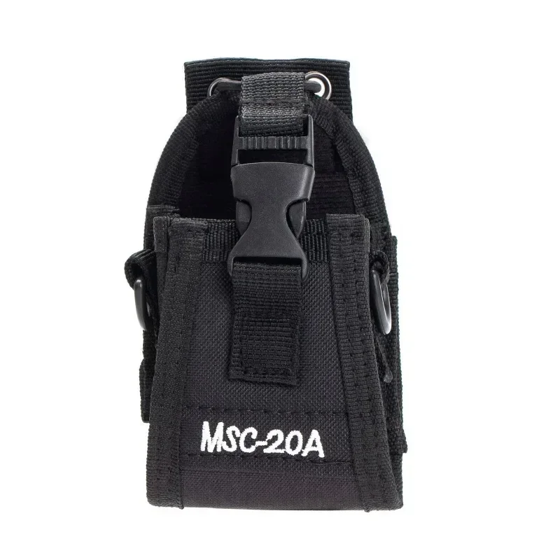 Nouveau MSC-20A Nylon Walperforé Talkie Sac pour MendBaoFeng UV-5R BF-888S UV-82 Radio Poche Titulaire Sac GT poudres Cas