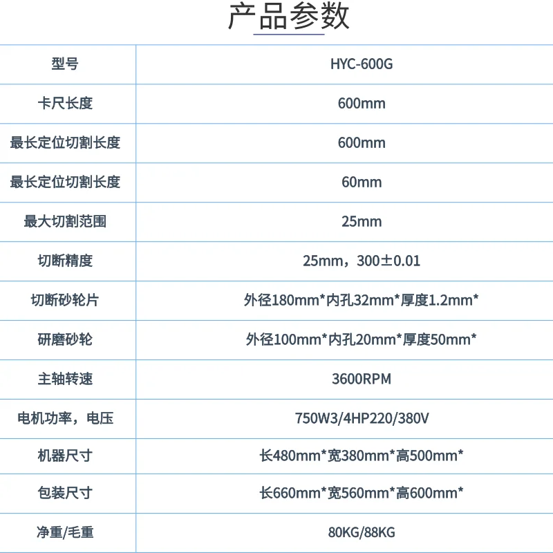 Fingerhut-Schneidschleifer 600G Präzisions-Schneidetuning GST und Stahl Rundstab Aluminium Metall Schnellarbeitsstahl