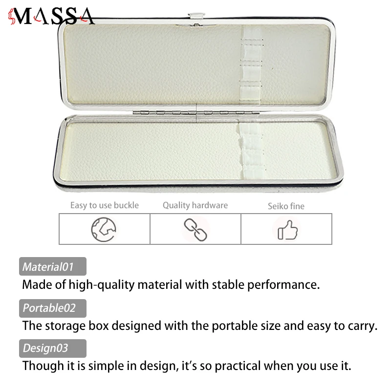 まつげエクステンションピンセット収納ボックス 8 スロット光沢のあるデザインオーガナイザーケースバッグピンセットラッシュブラシアプリケーター収納