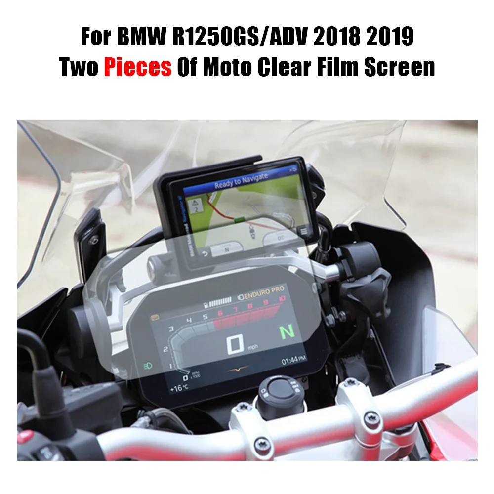 BMW R1200GS Adventure F900R 2018, Защитная Пленка Для Экрана Мотоцикла, ТПУ, Защита От Царапин