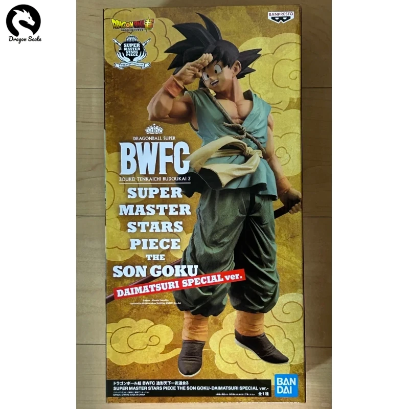 

In Stock Original BANPRESTO Dragon Ball BWFC Shapes the World One Martial Arts Tournament 3 Son Goku Model Toys Collection