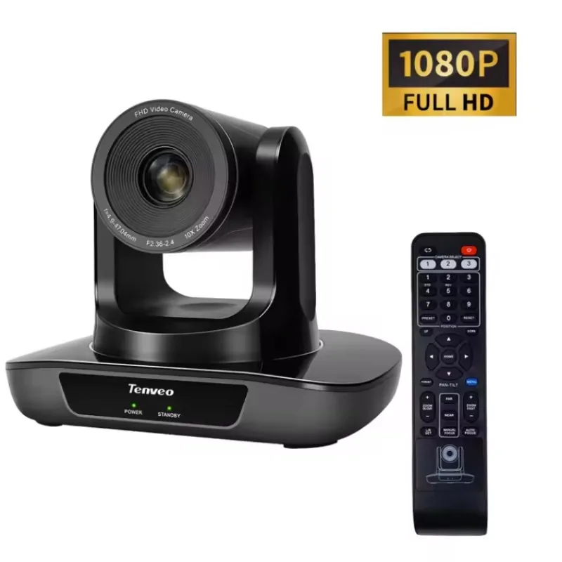 PTZ Conference Cameras TEVO-UHD102U 10x Optical Zoom USB 2.0 1080p/720p Conference Video Camera For Online Meeting/wedding