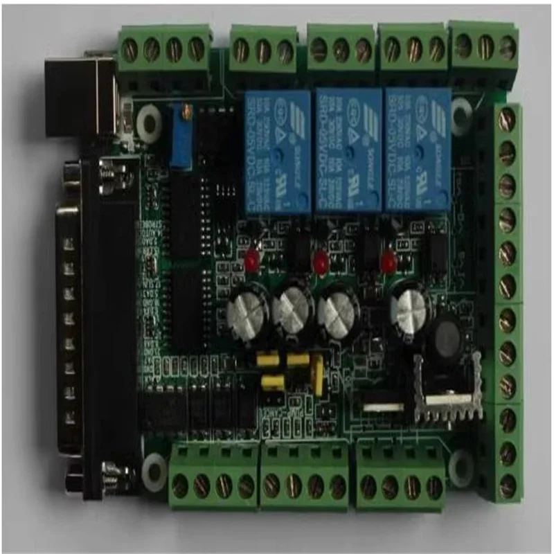 Engraving machine interface board MACH3 DIY CNC 6-axis interface board PWM spindle + USB cable