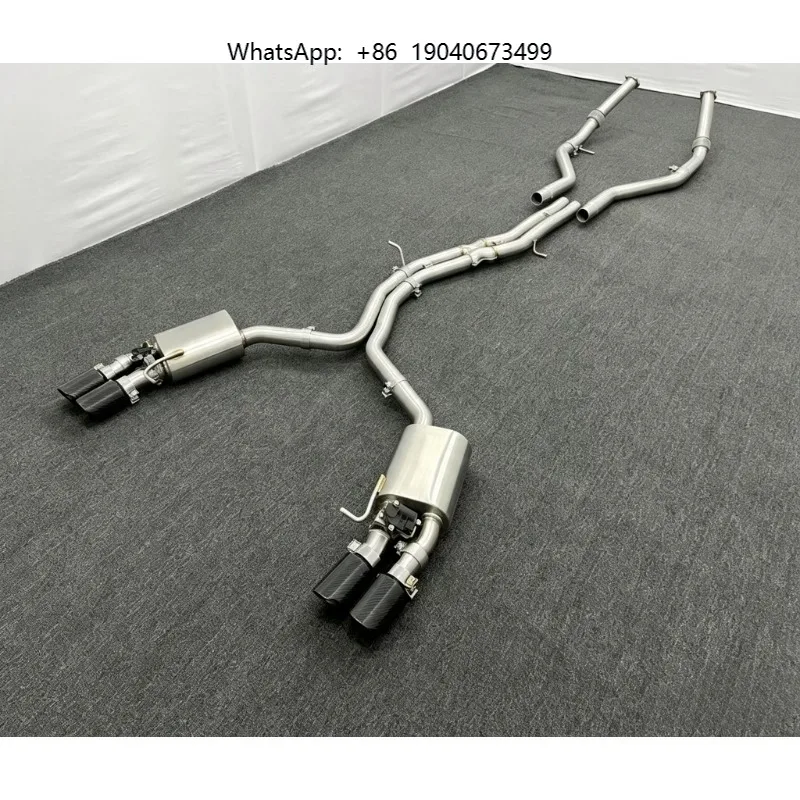 High Efficiency Universal Front Pipe Exhaust Stainless Steel Smooth Finish cxl