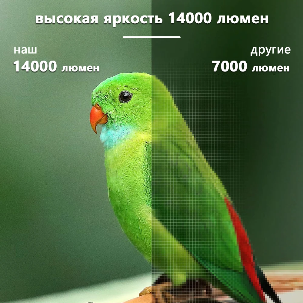 Zhuozhen CR7 TD97 14000 Lumens Vintage Basic Projector Full HD 1080P Manual Focus Beamer For Home Use and Android System