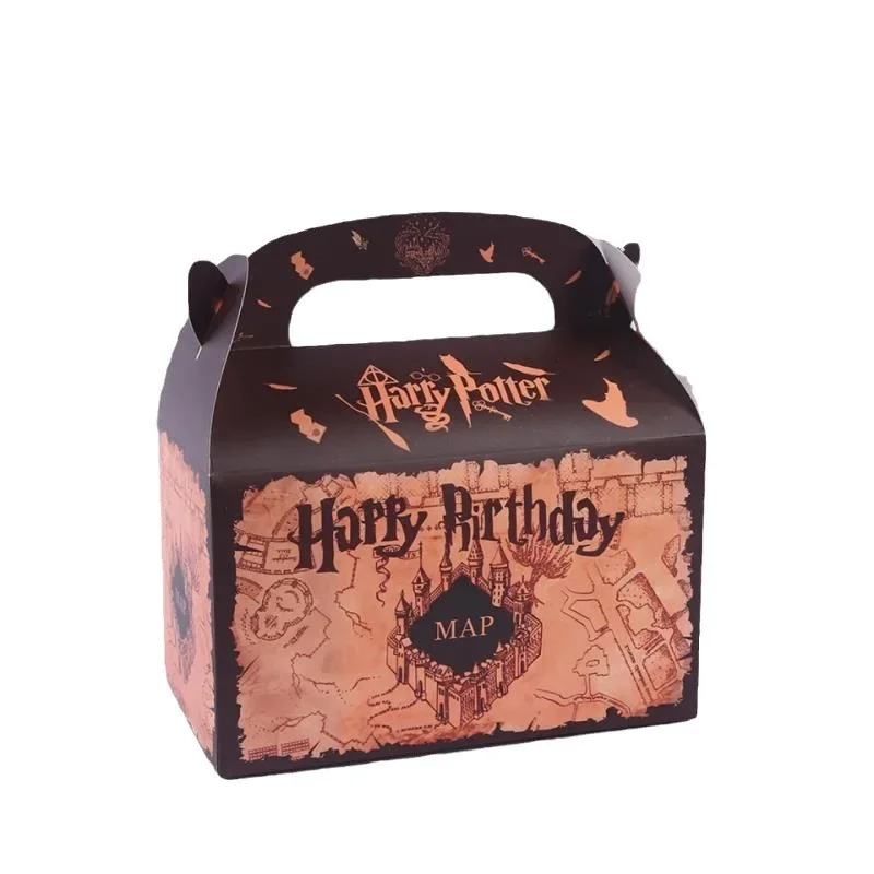 1/3pcs Wizarding Academy Gift Bag Gift Box Harries Potter Hogwarts Anime Accessories Party Supplies Tote Bag Children\'s Toys