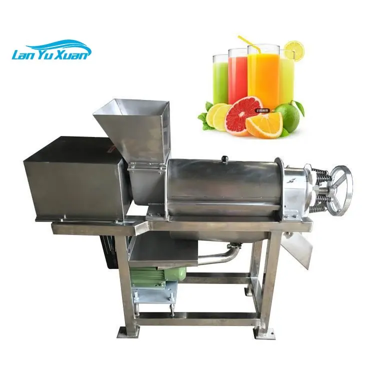 

OC-LZJ-0.5 Small Orange Apple Ginger Coconut Milk Pineapple Screw Juice Extractor Extruding Machine