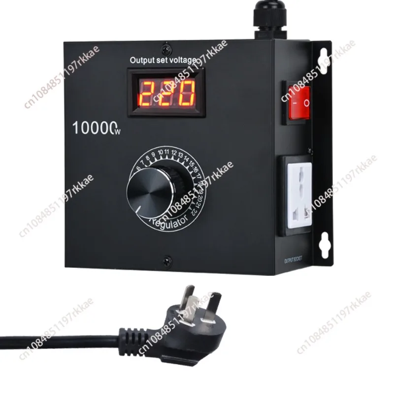 10000W High Power SCR Electronic Voltage Regulator Speed Controller for Fan Drill Dimmer 220V