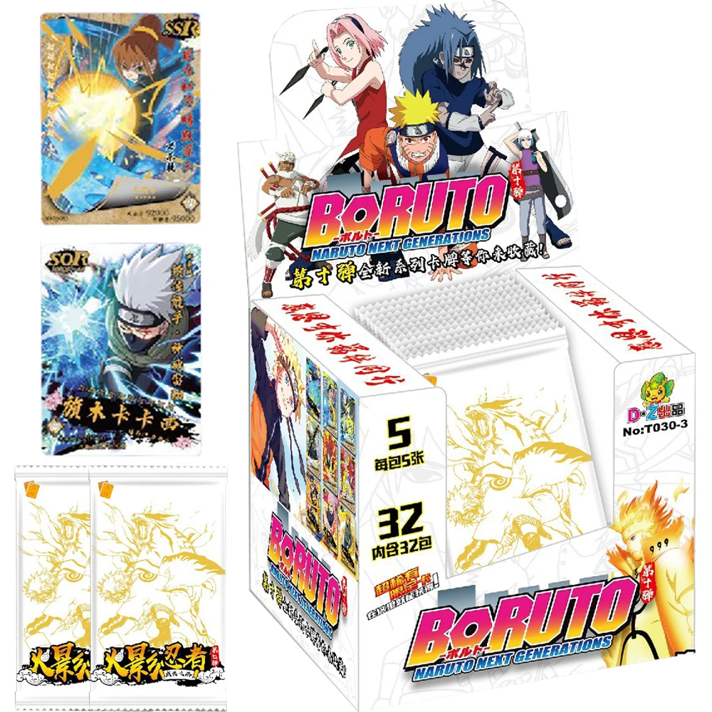 

Wholesale NARUTO Card For Children Yamanaka Inoichi Akimichi Chōza Classic Battle Anime Limited Game Collection Card Kids Toys