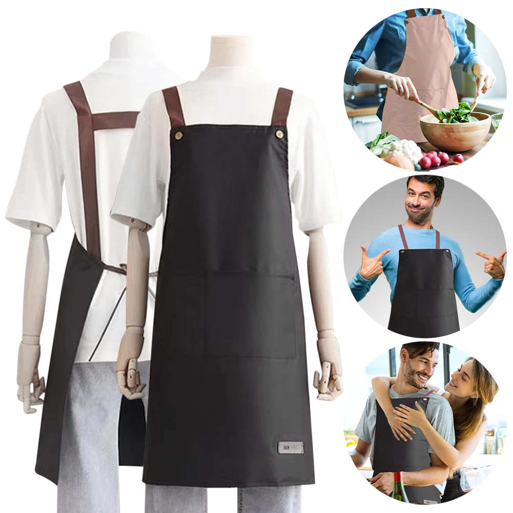 Resistant Dirt Apron Waterproof And Oil Resistant Household Kitchen Cooking Fashion Apron Adult Work Clothes Kitchen Accessories