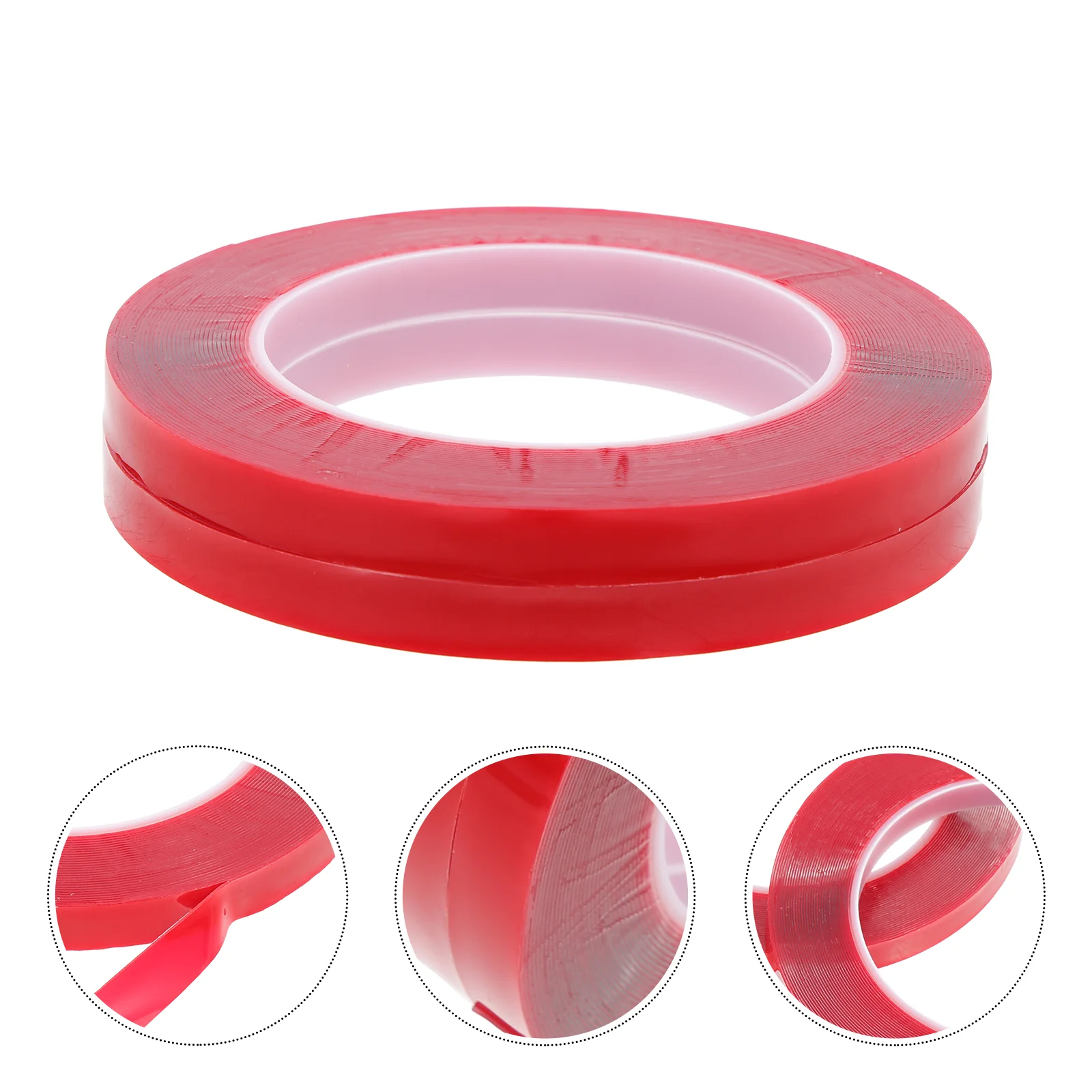 

Small Tile Stickers Transparent Double-sided Tape Nail Display Tapes Board Effect Wallpaper