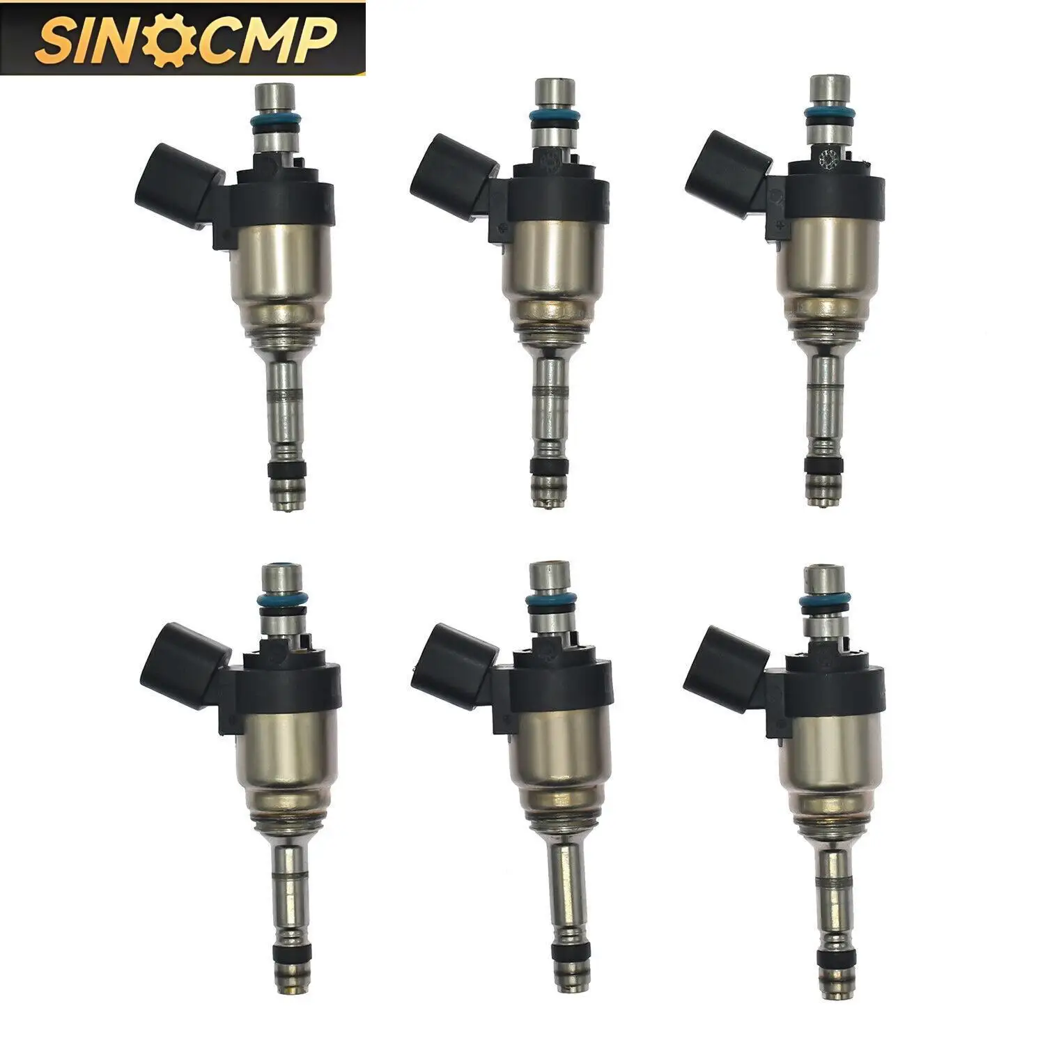 

35310-3C550 Fuel Injectors For Kia Hyundai Genesis 3.3 3.8 V6 Fuel Injector Automobiles Parts Car New Accessories 6Pcs