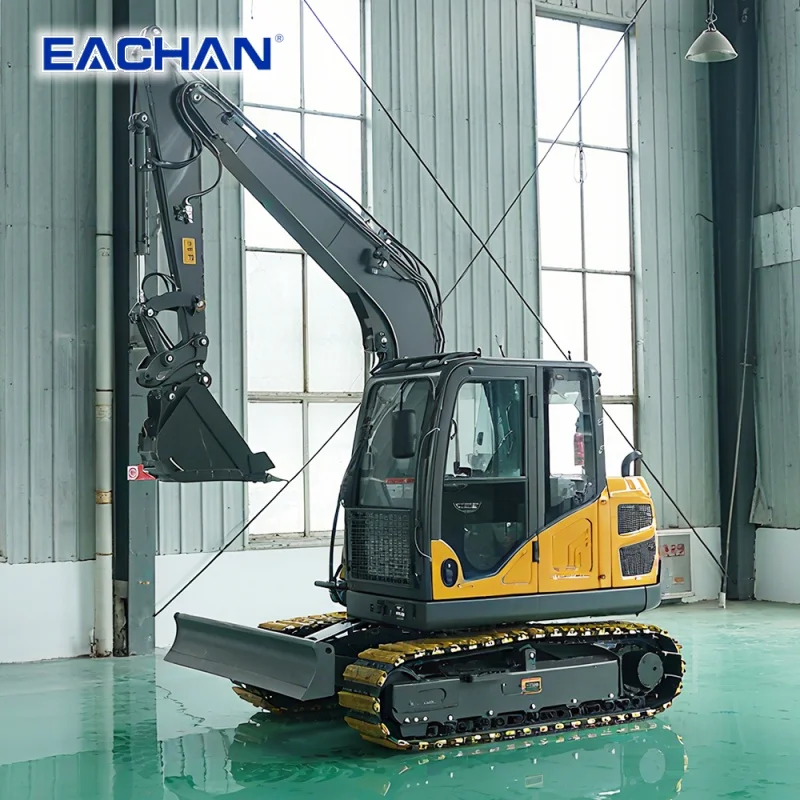 Cheap Small Digger 6.5 Ton Machine EPA Crawler Mini Excavator 4 Ton Free Shipping Earthmoving Backhoe Excavating Customized