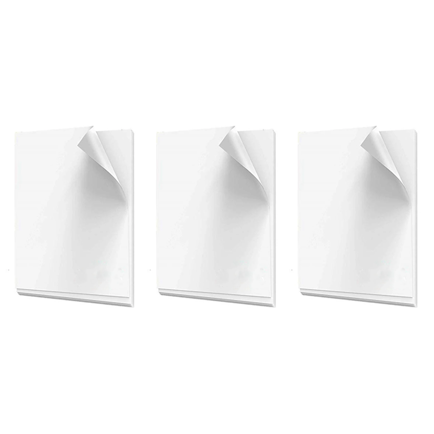 ABFU-Premium Printable Waterproof Vinyl Sticker Paper For Inkjet And Printer 210X280mm 90 Sheets Matte White Decal Paper