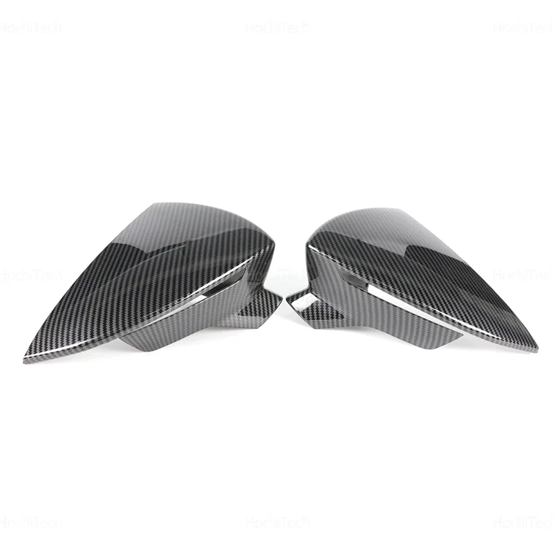 For Seat Leon Lion 5F III ST FR Cupra, Ibiza 6F V KJ1 , Arona KJ7 Carbon Fiber Look Mirror Cover Replacement Side Mirror Caps view 4